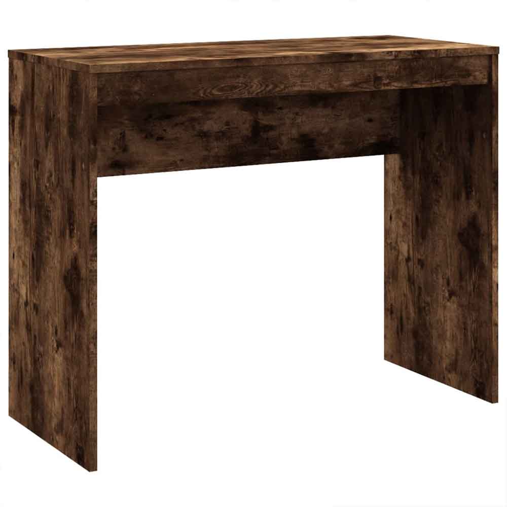 Aponka Wooden Laptop Desk - Smoked Oak