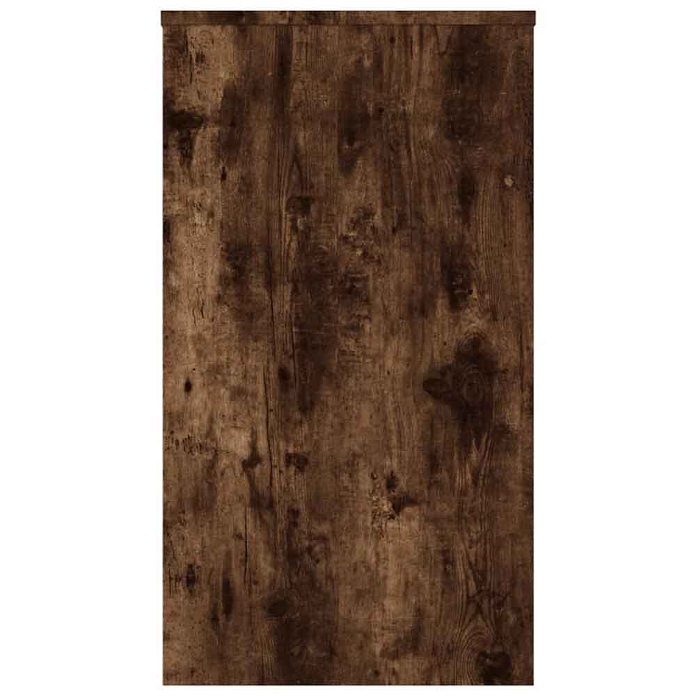 Aponka Wooden Laptop Desk - Smoked Oak