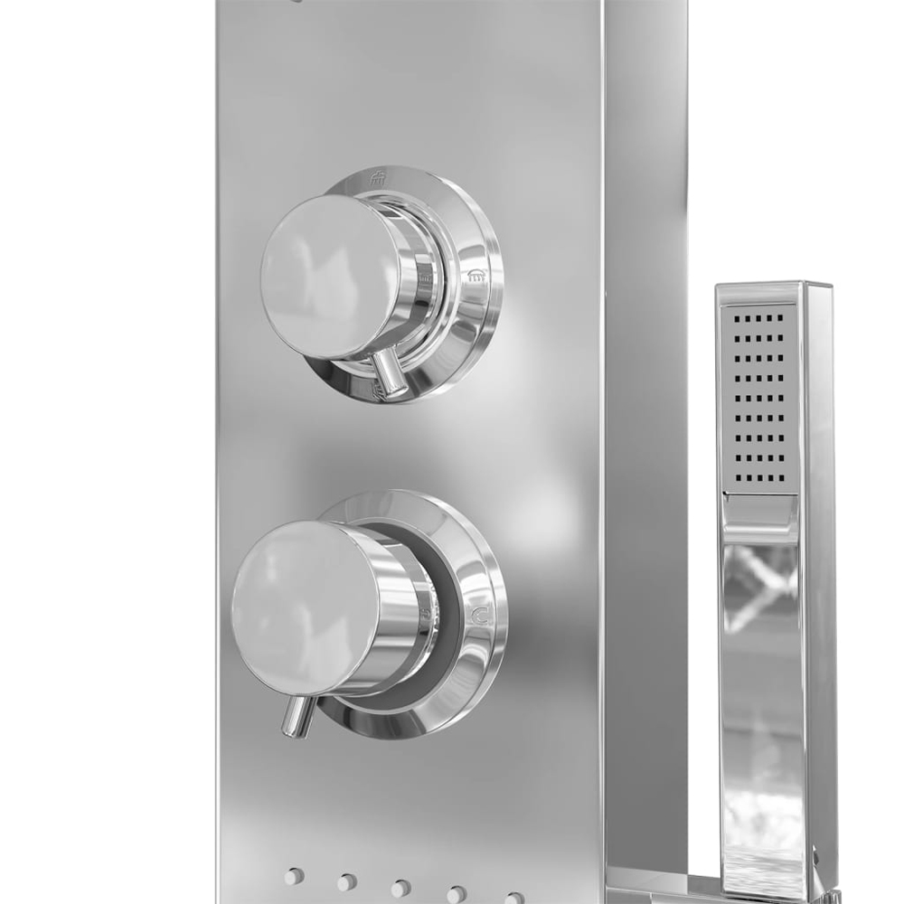 Appleton 4 Modes Shower Panel System With Shower Kit 1140mm Height - Silver