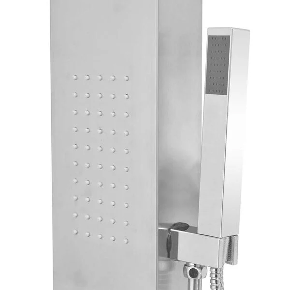 Appleton 4 Modes Shower Panel System With Shower Kit 1300mm Height - Silver