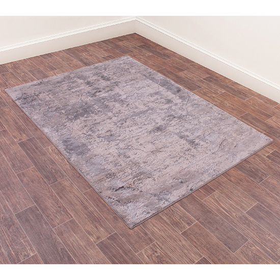 Arabella Haze 120x170cm Damask Pattern Rug In Grey_6
