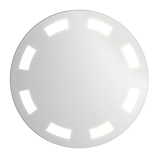 Arcant Wall Round Batroom Mirror With LED Lights