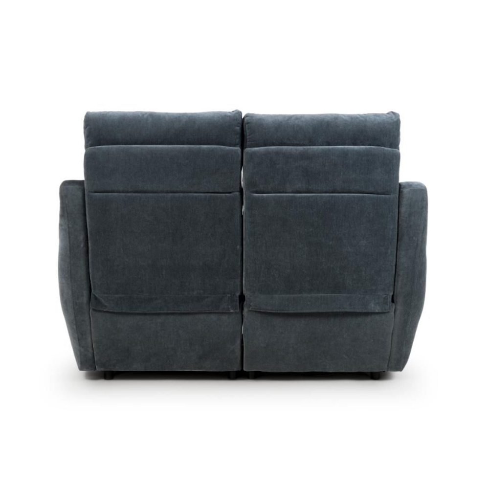 Arcata Fabric Electric Recliner 2 Seater Sofa In Dusk