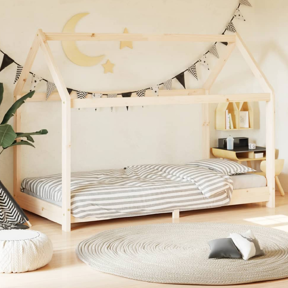 Read more about Archbold 70x140cm wooden children daybed in brown