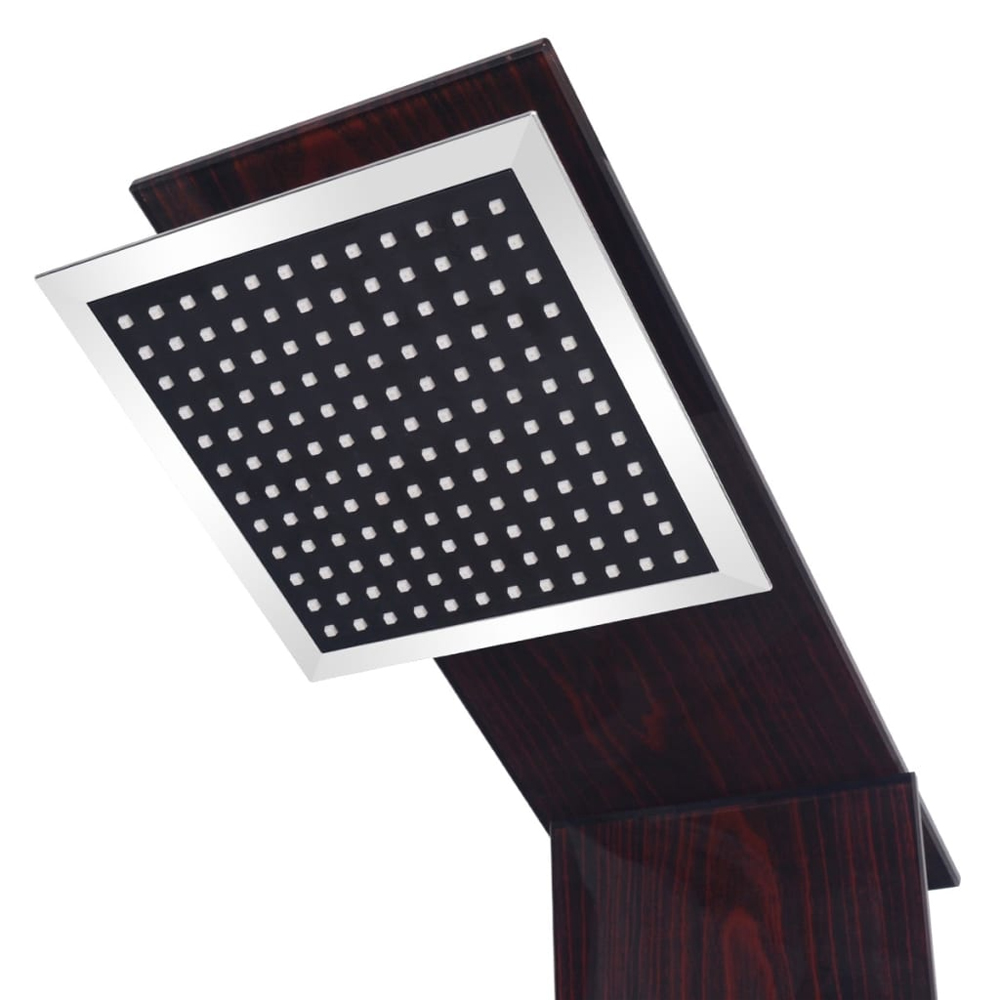 Ardmore 3 Modes Shower Panel System With Shower Kit 1330mm Height - Brown