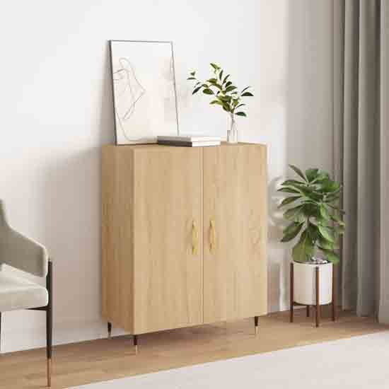 Read more about Ardmore wooden storage cabinet with 2 doors in sonoma oak
