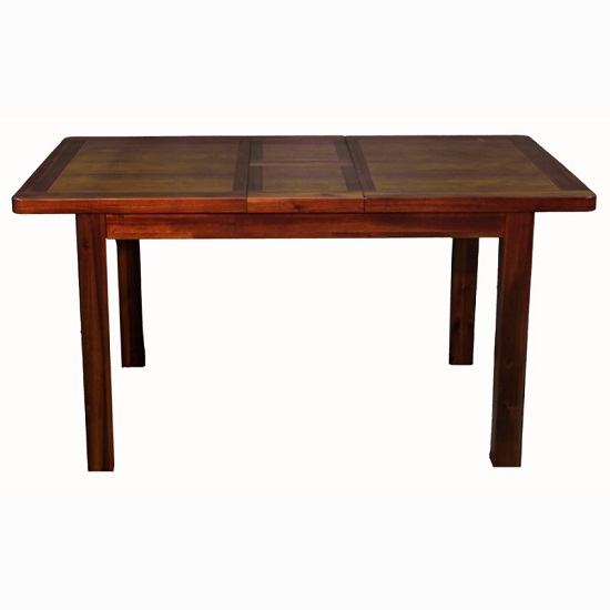 Read more about Areli large extending dining table in dark acacia finish