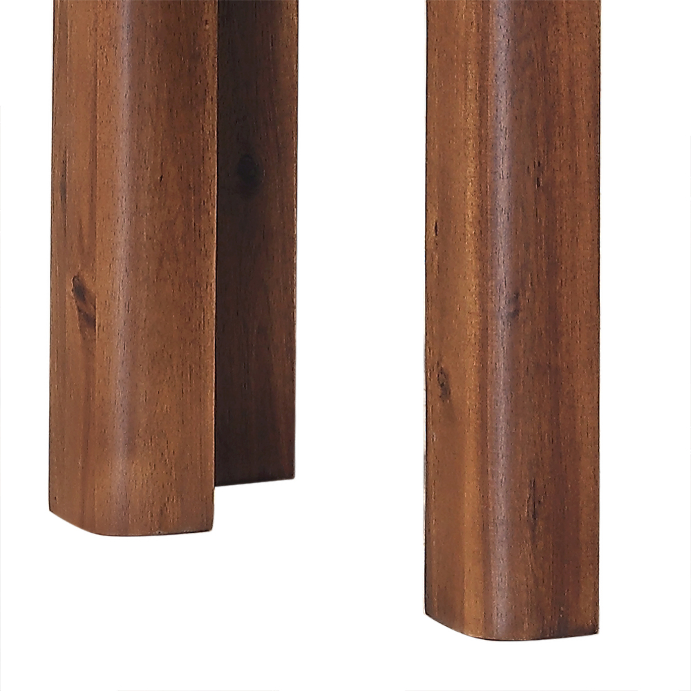 Areli Wooden Nest Of 2 Tables In Dark Brown