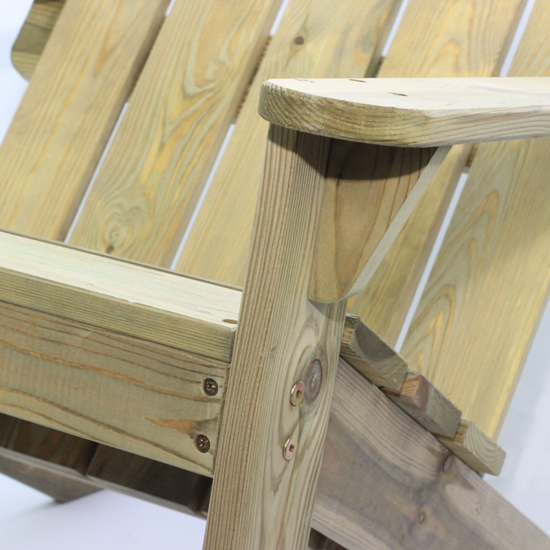 Aria Wooden Seating Chair In Green Natural