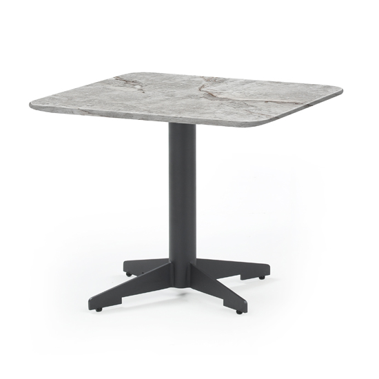 Read more about Aria marble top end table in grey paper