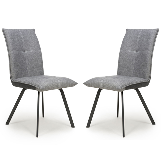 Mila Upholstered Blue Dining Chair Sale