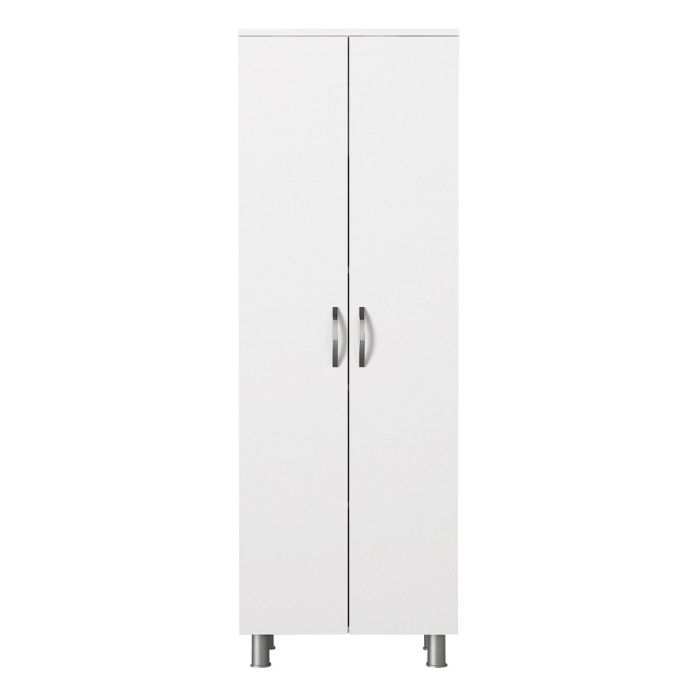 Arizona Wooden Bathroom Storage Cabinet with 2 Doors in White
