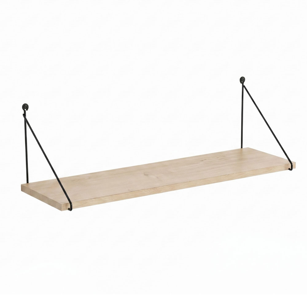 Arizona Wooden Wall Shelf in Oak