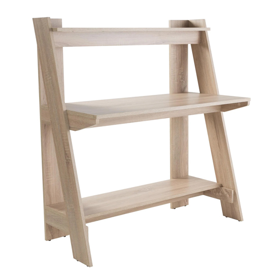 Arizonan Ladder Wooden Laptop Desk In Light Oak_2