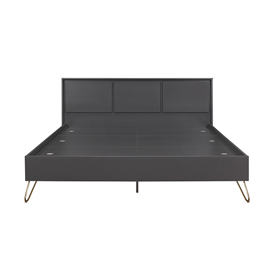 Arlo Wooden Double Bed In Charcoal_4