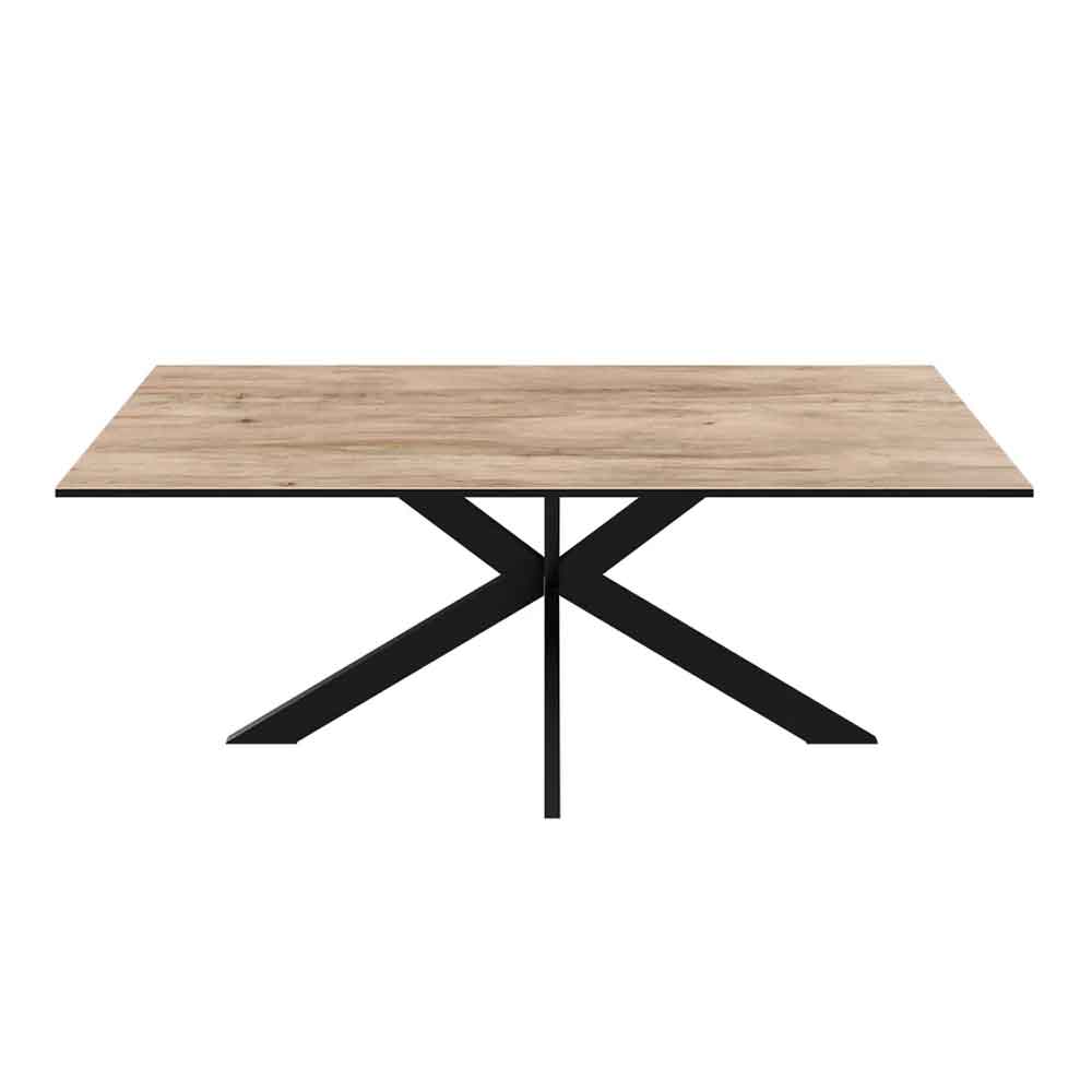 Armada Rectangular Ceramic Coffee Table In Wood Look