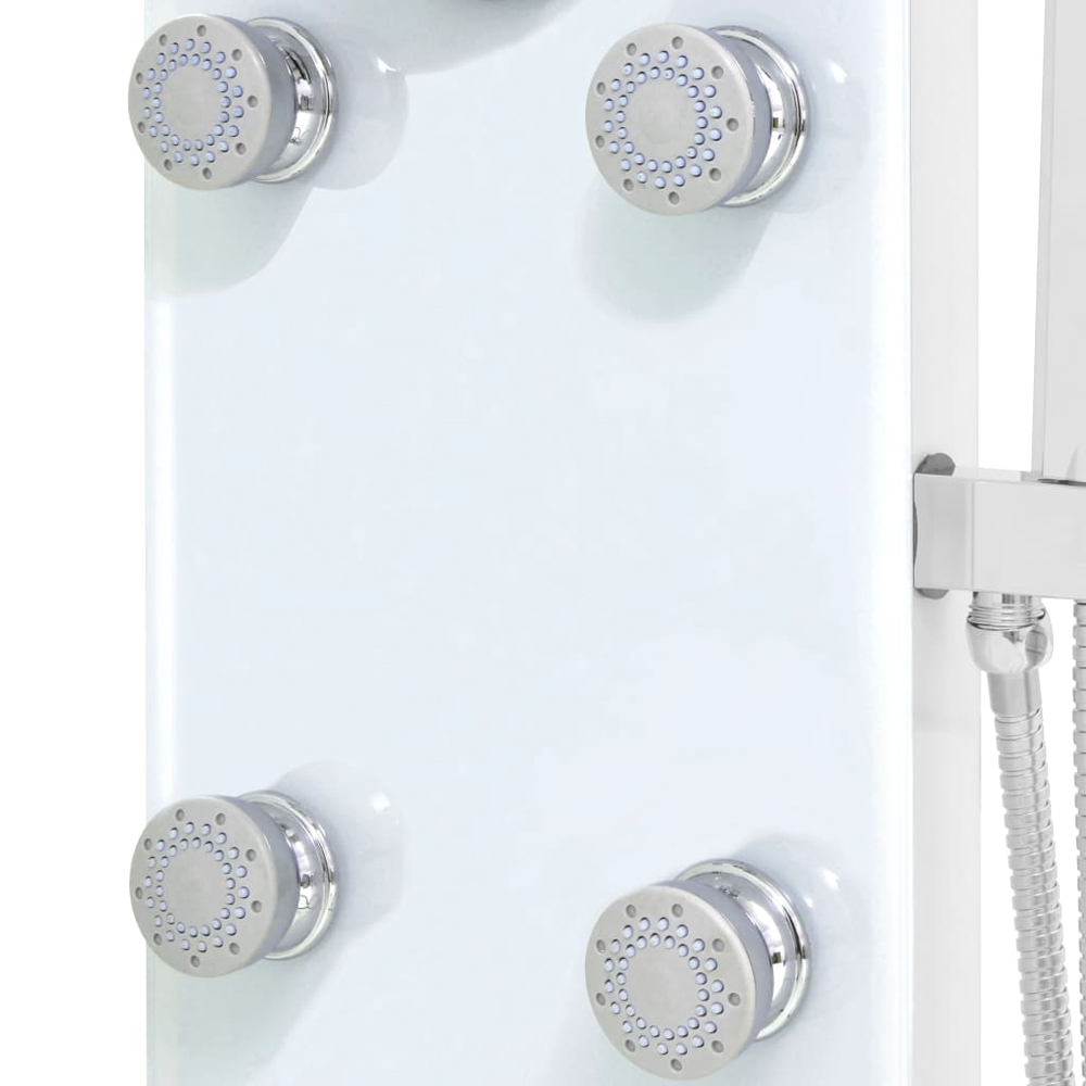 Armentia 3 Modes Shower Panel System With Shower Kit 1300mm Height - White