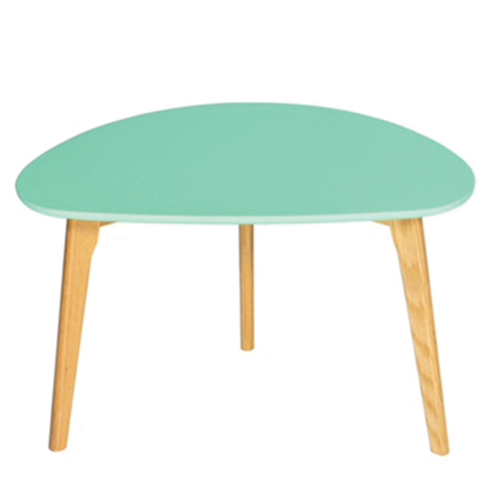 Armscote Wooden Coffee Table In Aqua With Solid Oak Legs_2