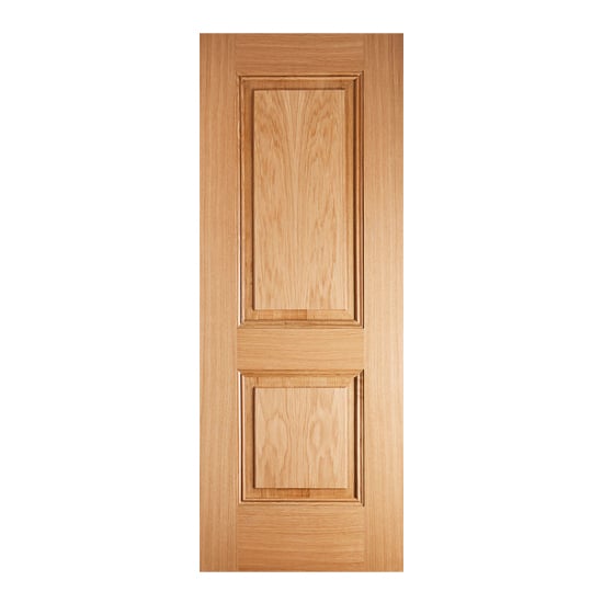 Read more about Arnhem 2 panel 1981mm x 610mm internal door in oak