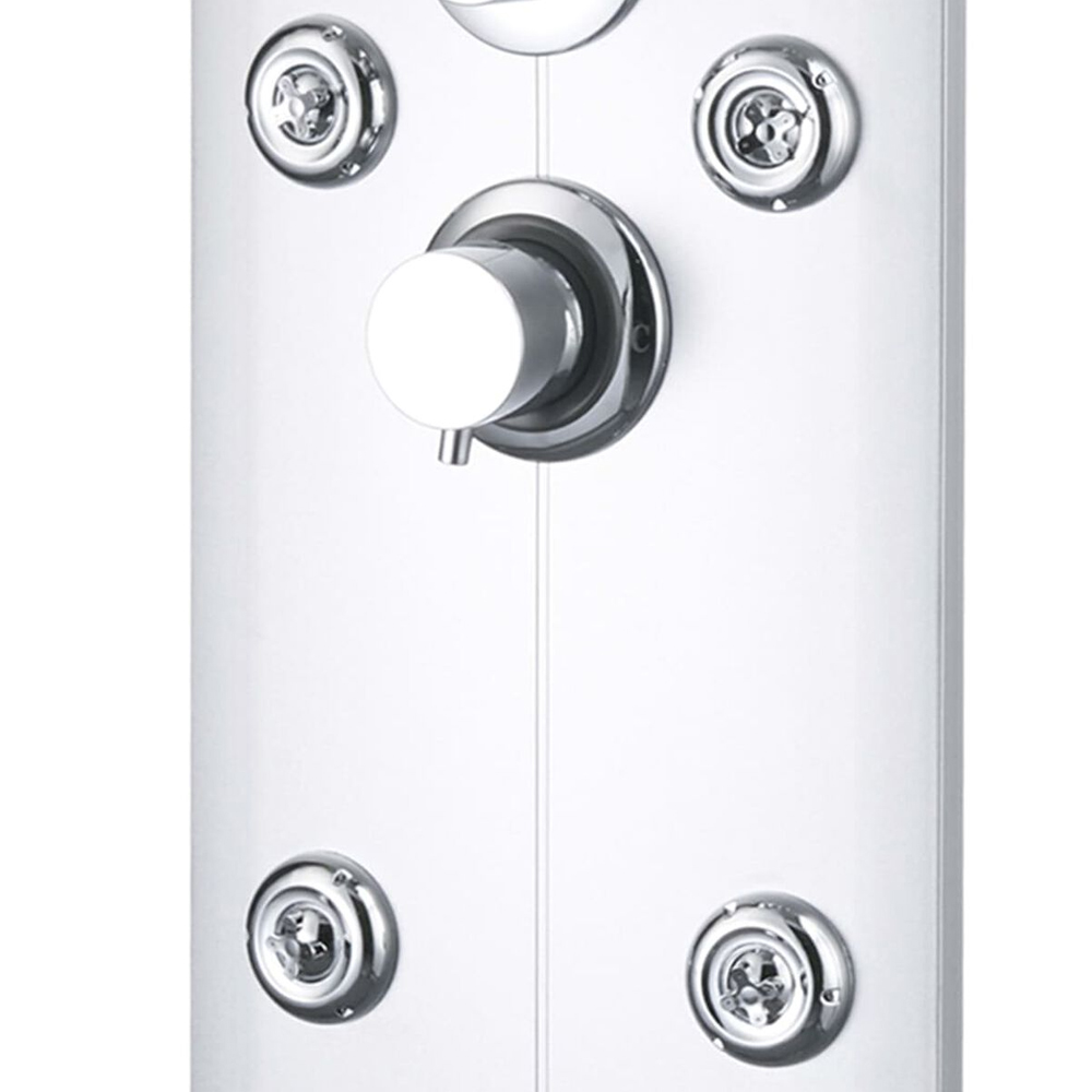 Arnhem 3 Modes Shower Panel System With Shower Kit 1200mm Height - Silver