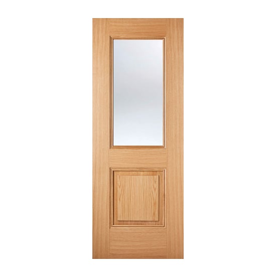 Photo of Arnhem glazed 1981mm x 762mm internal door in oak