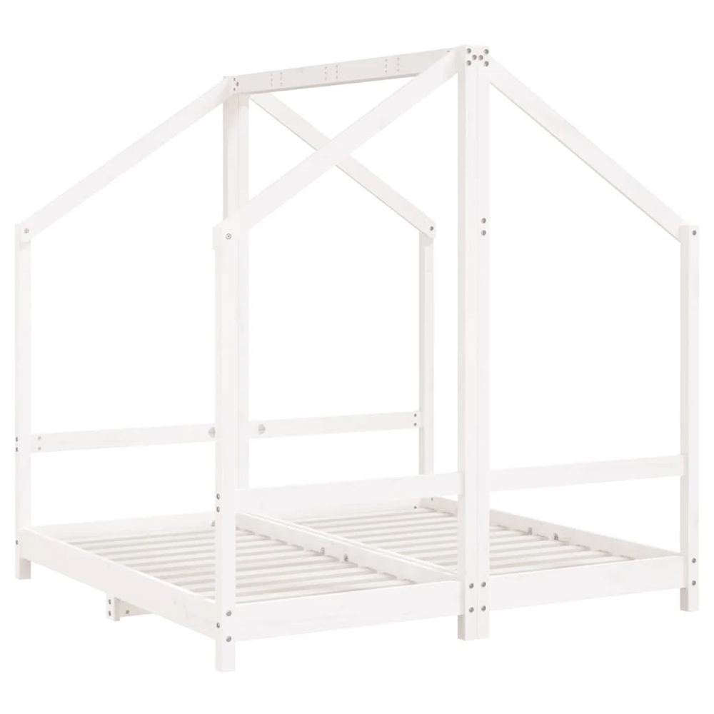 Arnold 70x140cm Kids Wooden Double Sided Daybed Frame In White