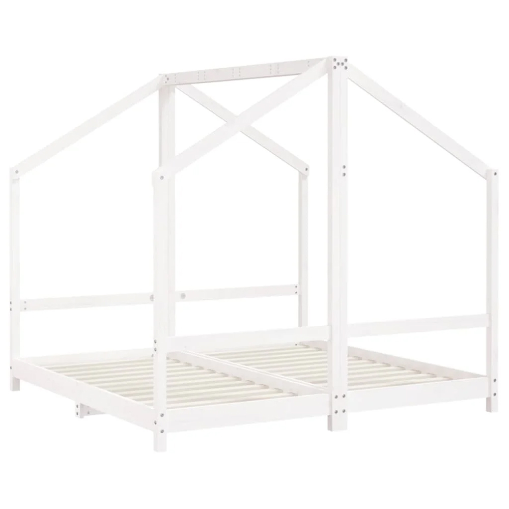 Arnold 80x160cm Kids Wooden Double Sided Daybed Frame In White