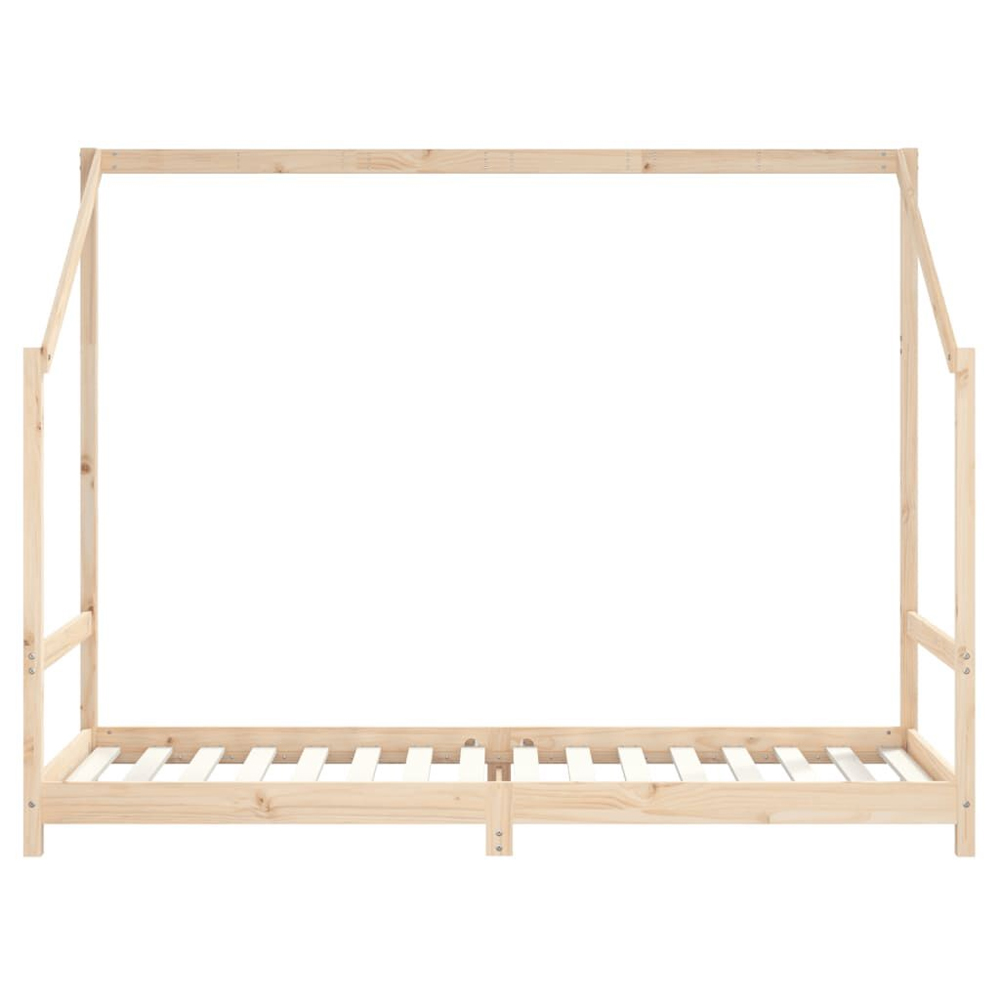 Arnold 80x200cm Kids Wooden Double Sided Daybed Frame In Brown