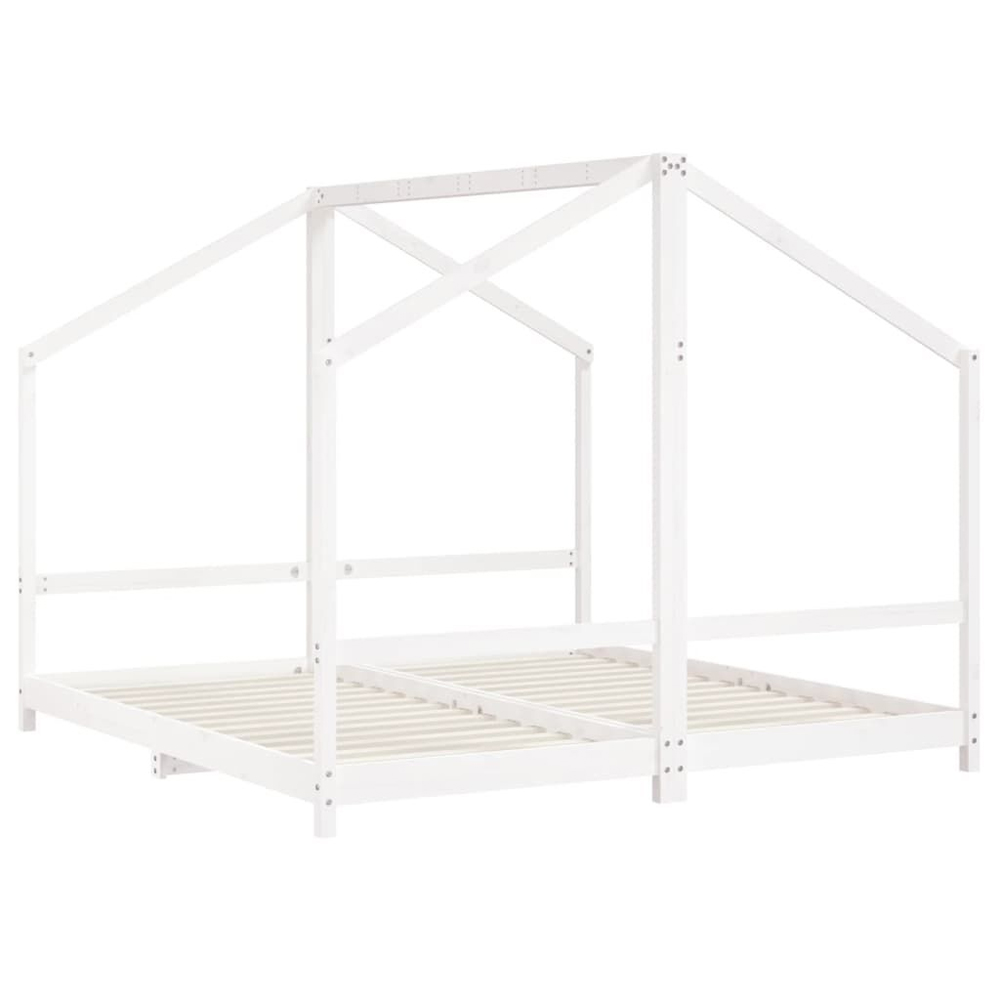 Arnold 90x190cm Kids Wooden Double Sided Daybed Frame In White
