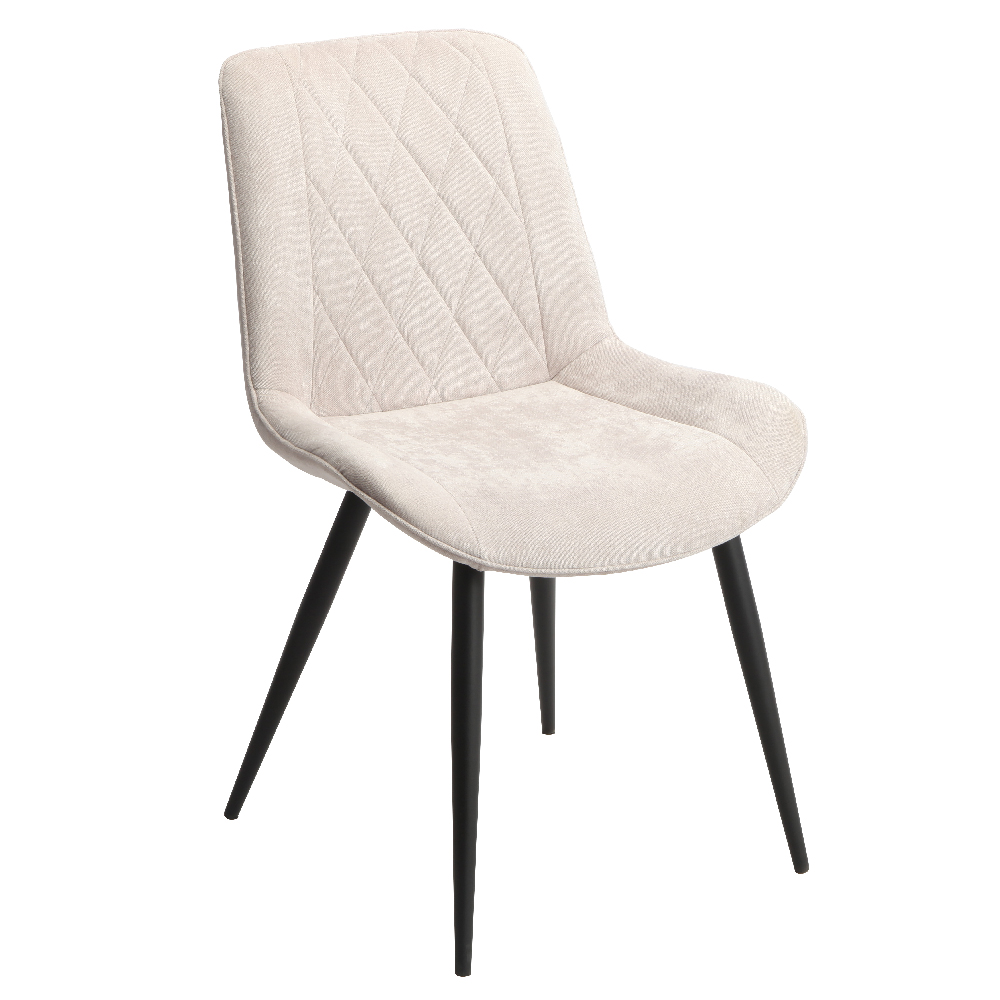 Arta Round Grey Wooden Dining Table 4 Natural Diamond Chairs