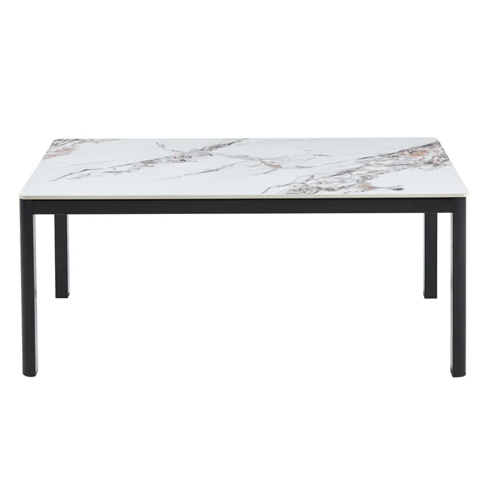 Arta Sintered Stone Coffee Table In White