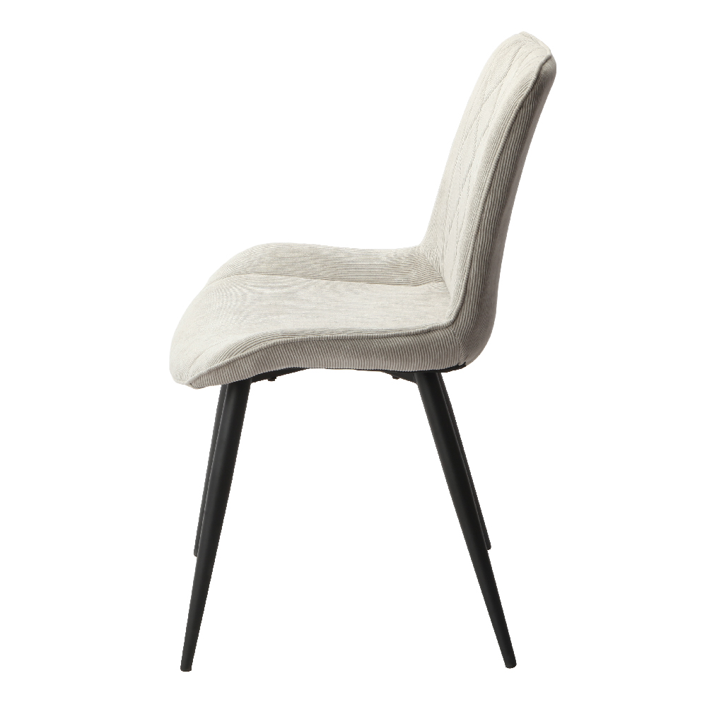 Arta Square Grey Wooden Dining Table 2 Light Grey Diamond Chairs