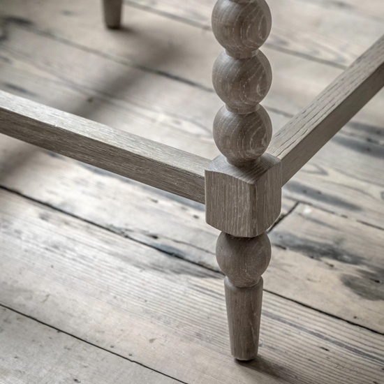 Arta Fabric Square Bar Stool In Natural