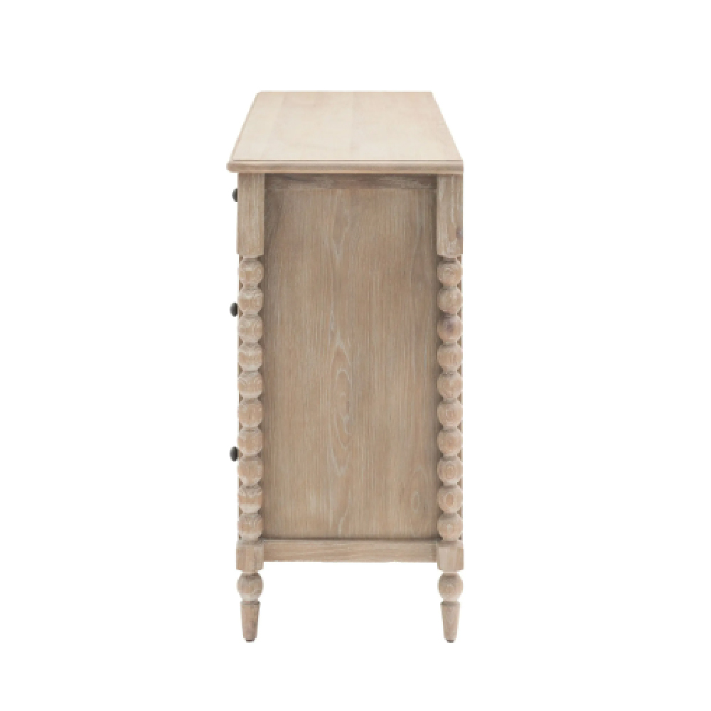 Arta Wooden Chest Of 7 Drawers In Natural