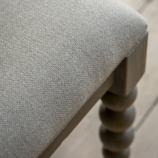 Arta Wooden Rectangular Dining Bench In Natural