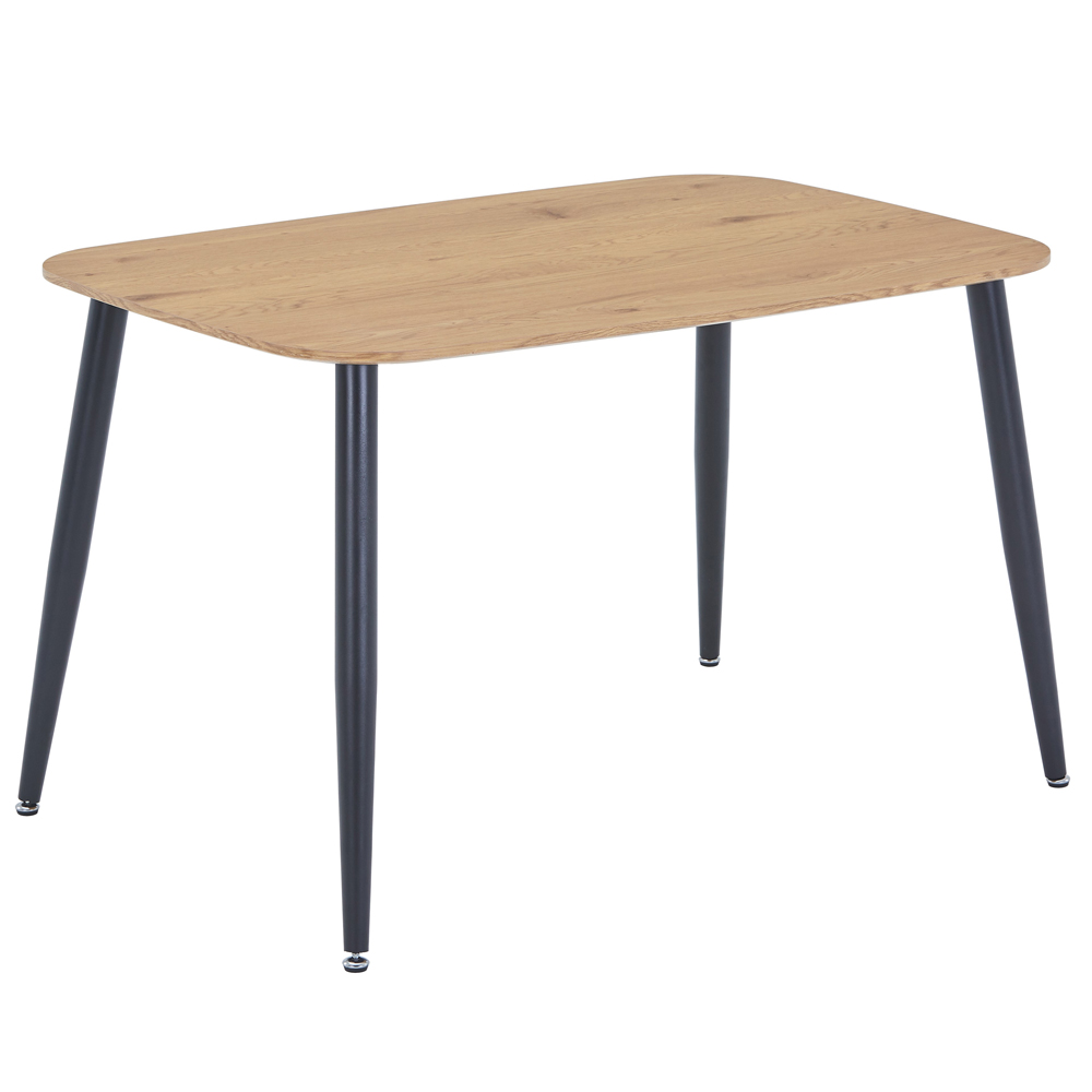 Arta Wooden Rectangular Dining Table - Oak