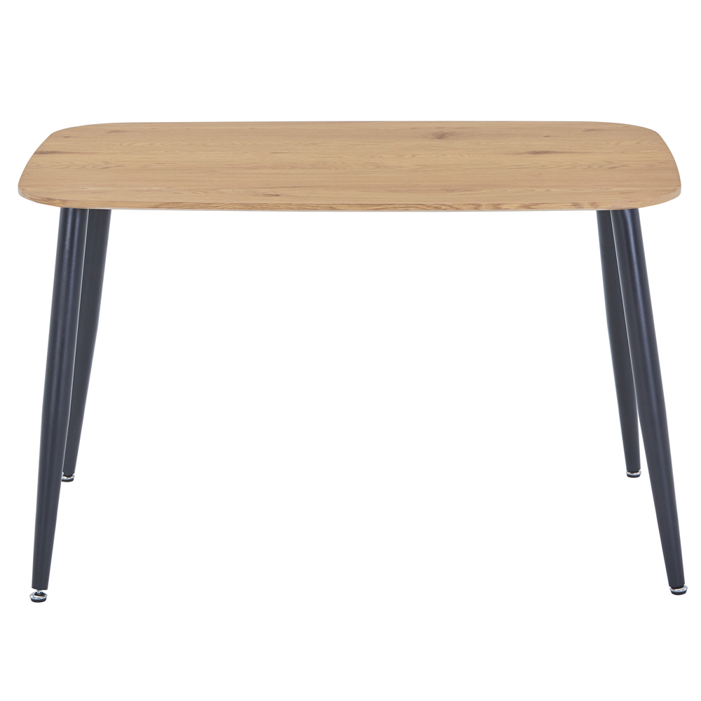 Arta Wooden Rectangular Dining Table - Oak