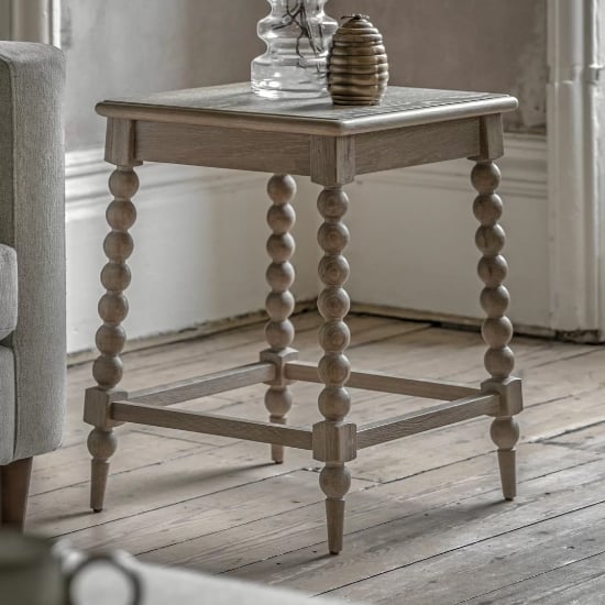 Read more about Arta wooden side table square in natural