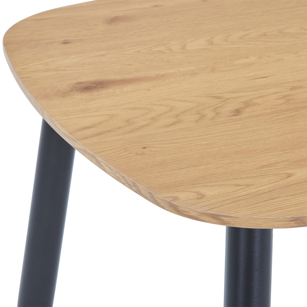 Arta Wooden Square Dining Table - Oak