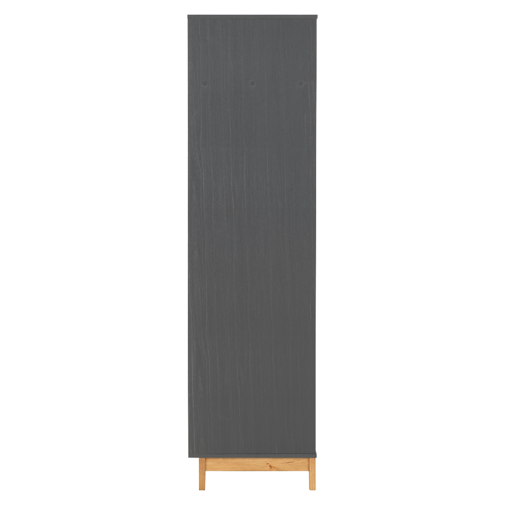 Arthur Wooden Wardrobe With 2 Doors In White And Grey