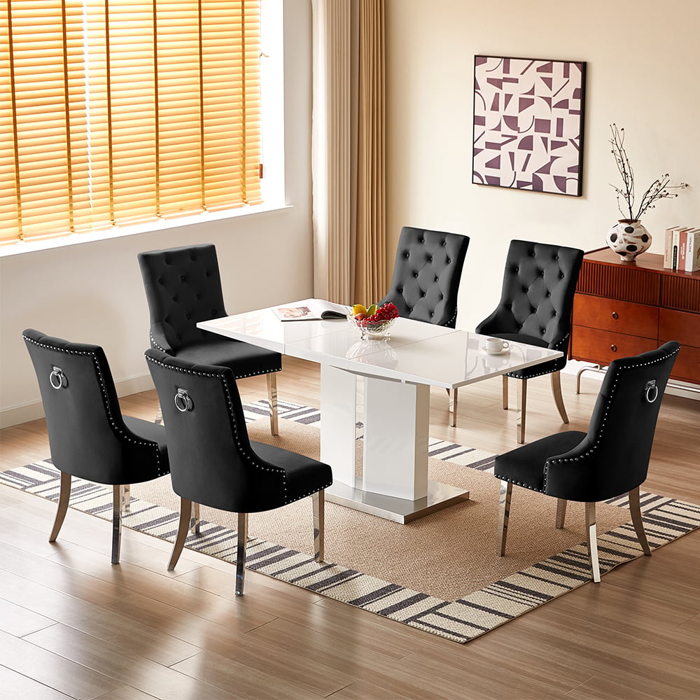 belmonte-white-gloss-extending-dt-6-imperial-black-chairs