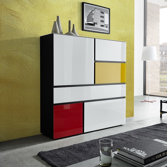 Extended Range Of Colours Of Sideboards