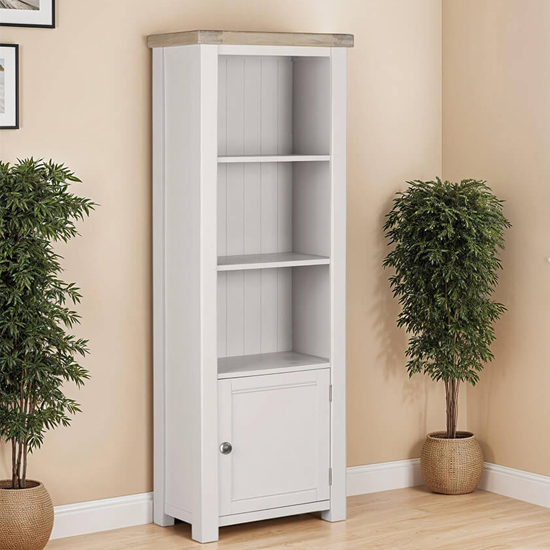 dawson-wooden-bookcase-tall-1-door-taupe