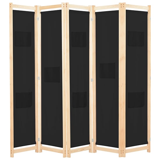 gavyn-fabric-5-panels-200cmx170cm-room-divider-black