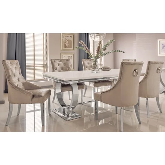 kelsey-cream-marble-dining-table-6-bevin-champagne-chairs
