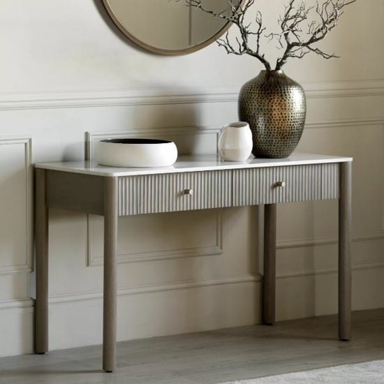 madrid-white-marble-top-console-table-2-drawers-grey-wash
