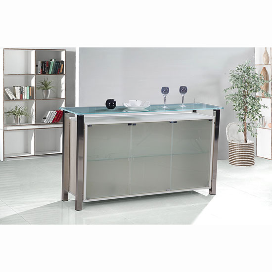 Glass Sideboard