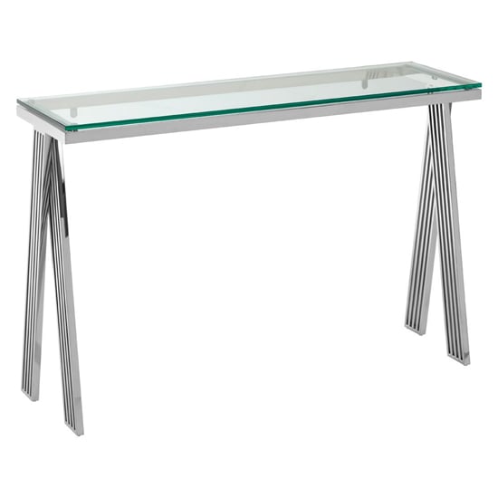 markeb-clear-glass-top-console-table-silver-steel-frame-n4