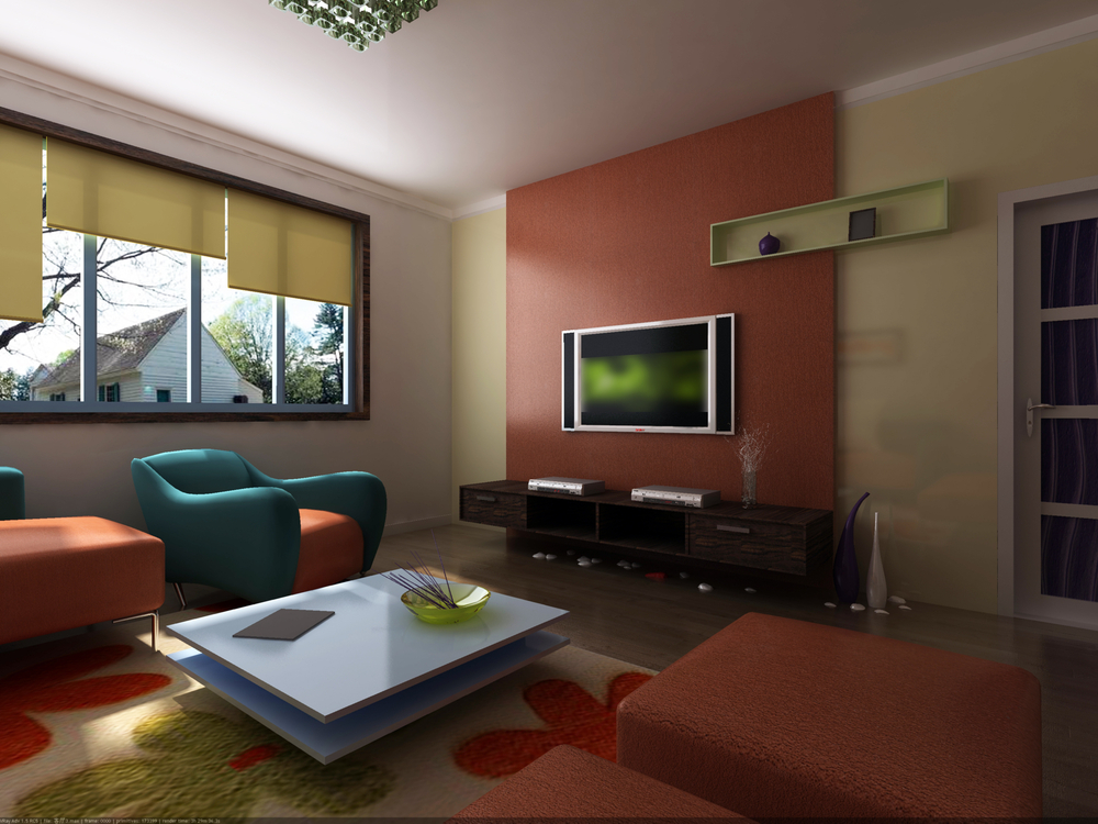 TV stand designs for a small living room