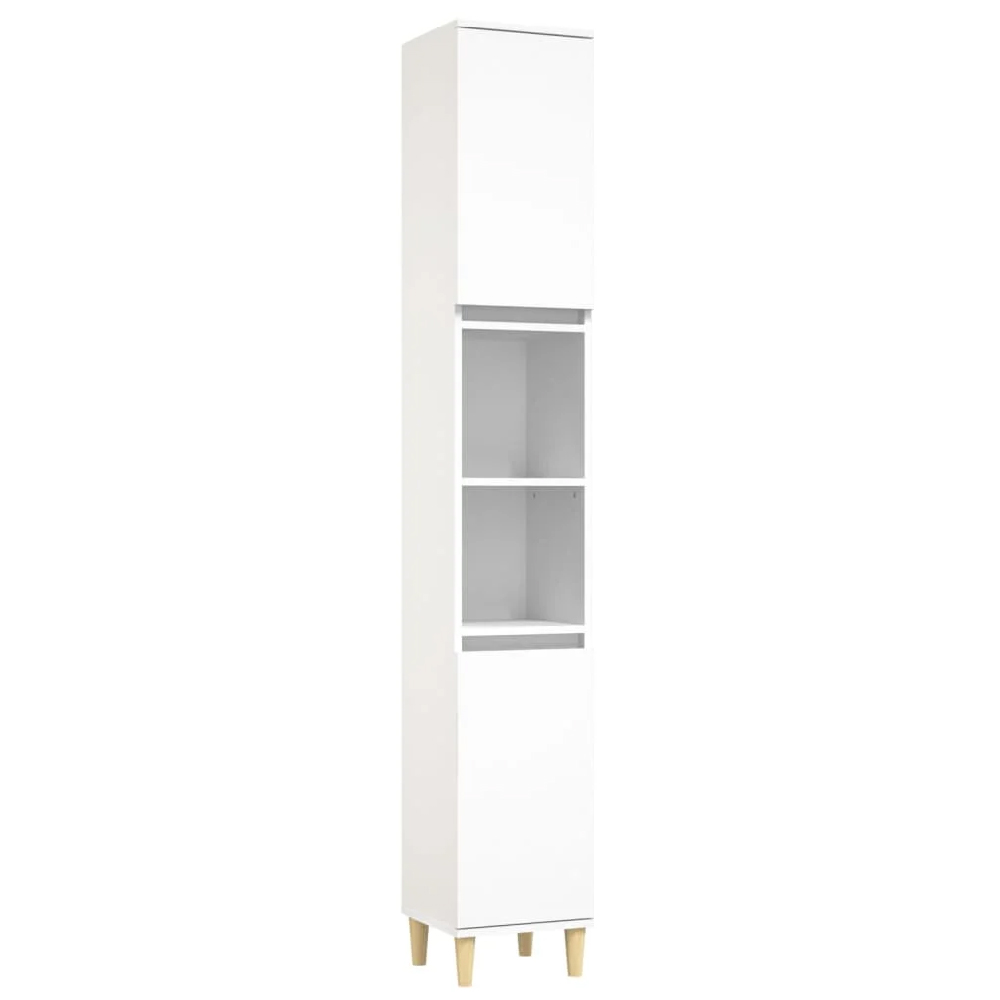 Arvada Wooden 2 Piece Bathroom Furniture Set In White